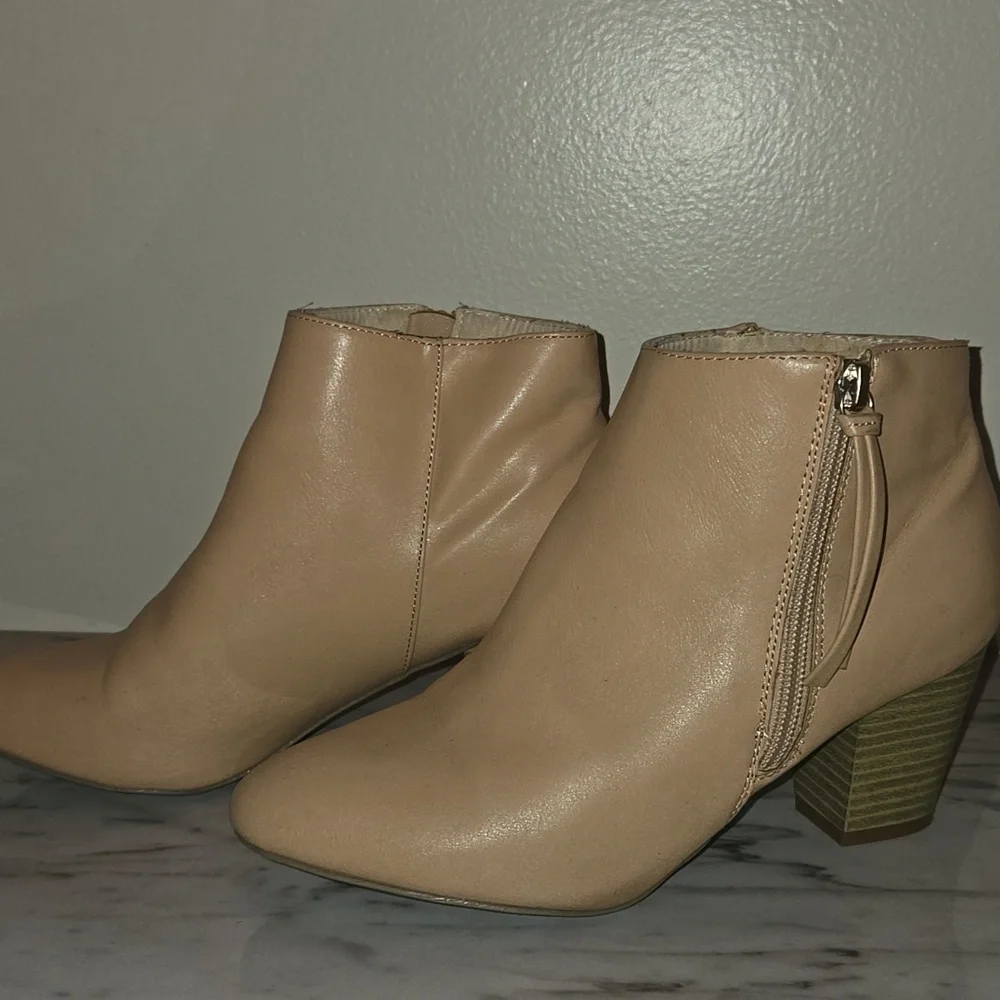 Old Navy Nude Ankle Bootie - Picture 2 of 15